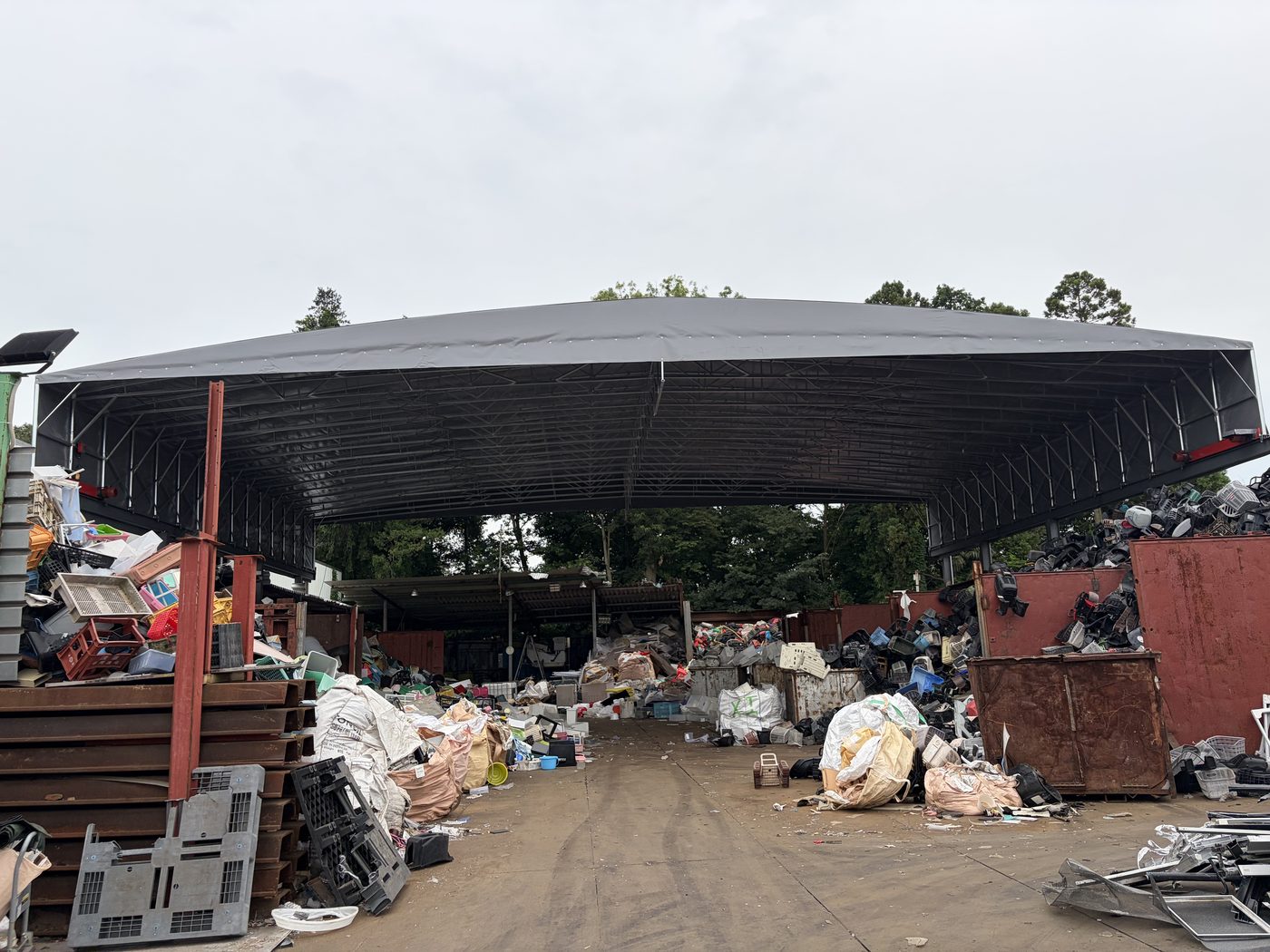 千叶野田大跨度堆场棚